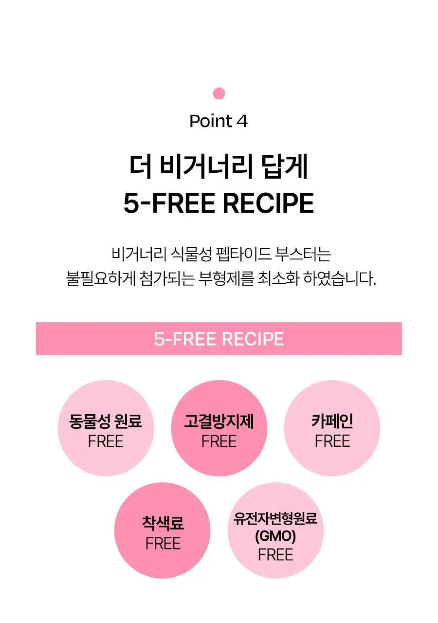 [가정의달 특가] 비거너리 식물성 펩타이드 부스터 앰플 5000mg 7개입 (7일분 / 고함량, 히알루론산) 상세페이지 24
